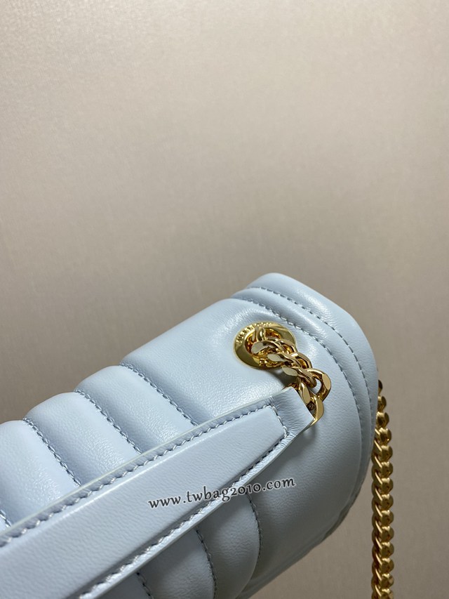 Burberry專門店新款羔羊皮Thomas專屬標識女包 巴寶莉手提單肩斜挎鏈條包 yxb1353